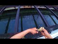 【ノーカット】工業油で汚染された水路。