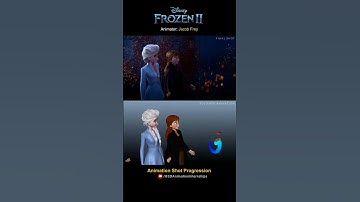 Frozen 2 | Elsa & Anna Shot Progression #shots