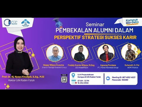 Pembekalan Alumni Dalam Perspektif Strategis Sukses Karir (Part 1)