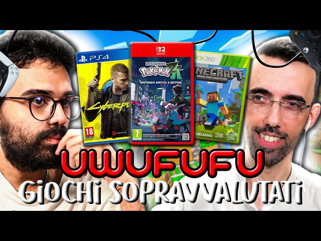 UWUFUFU VIDEOGIOCHI PIÙ SOPRAVVALUTATI | Falcobianco con Falconero e Dario Moccia