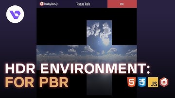 Creating HDR environment file(.env) for PBR textures