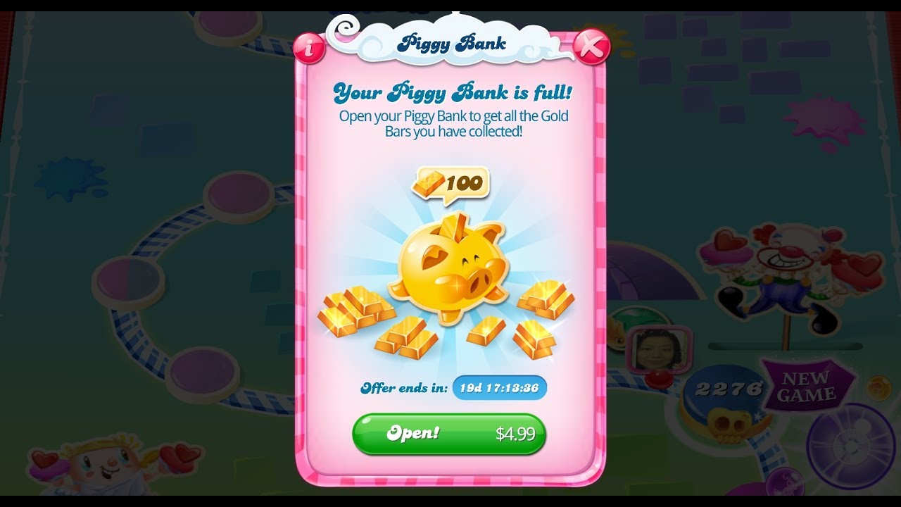 How Do I Open My Piggy Bank In Candy Crush