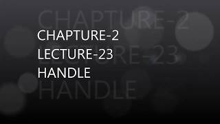 chapter 2 lecture 23 how to make machine handle using solid edge software in hindi