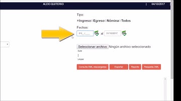 Descarga masiva de XML y exportacion a Excel , compatible con Windows y Mac