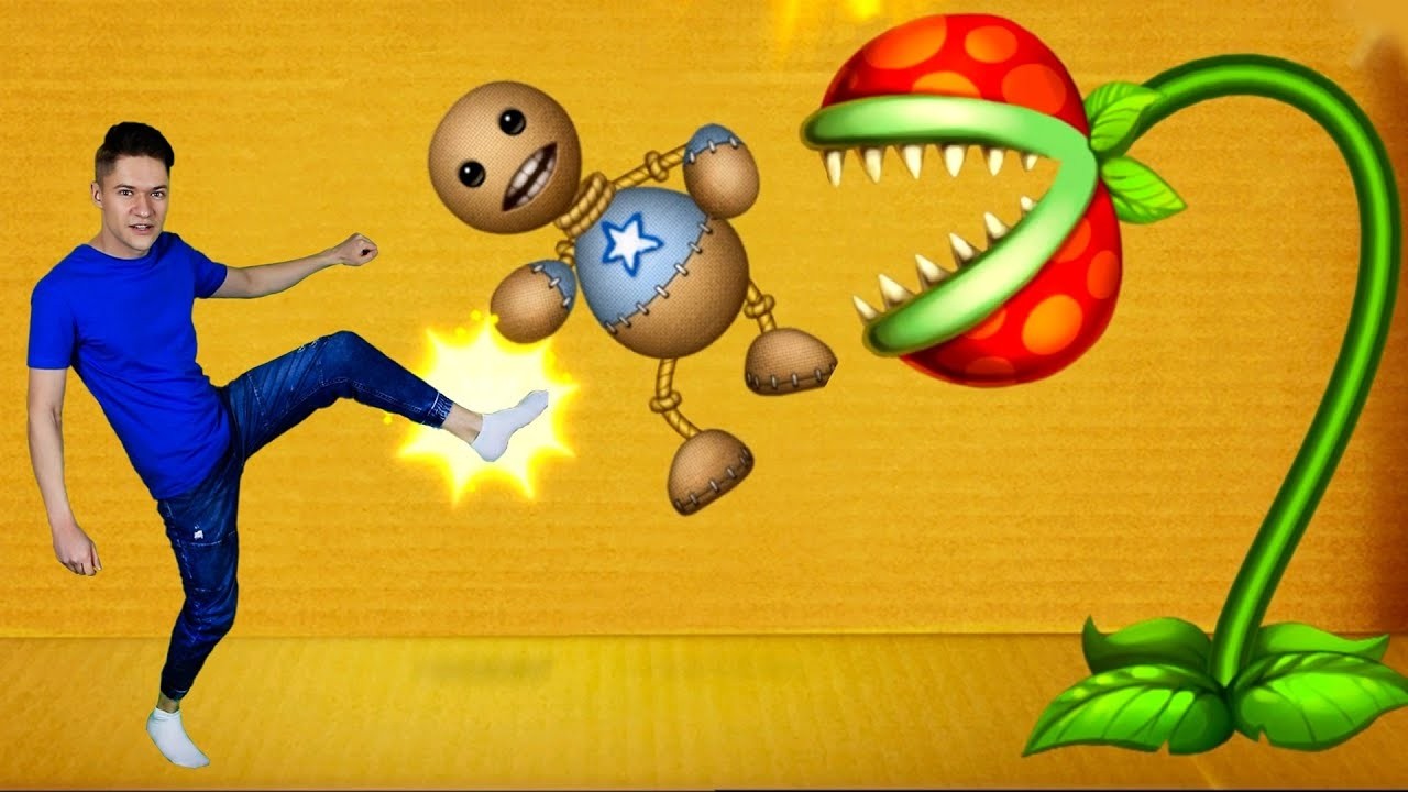 Я в игре Kick the Buddy — подборка всех видео