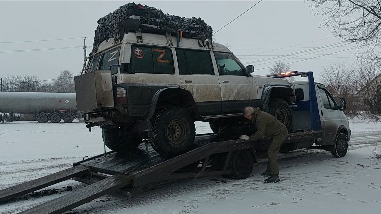 Доехали до Белгорода,🫡 но не своим ходом.😥