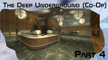 Portal 2 Custom map The Deep Underground Co Op) Part 4