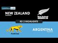 Highlights  new zealand v argentina  the rugby championship u20 2024  round 2