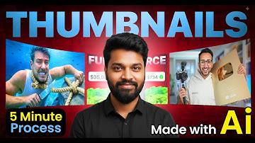 How to Make professional Thumbnail with AI 🔥? 100% Free and Unlimited I Chat GPT + FaceSwap AI