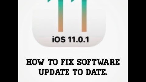 How To Fix iOS 11.0.1 From Not Showing In Software Update | How To Remove iOS 11 Beta Profile