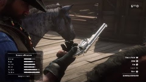 Red Dead Redemption 2 Getting A Free And Perfect Schofield Revolver At Night Early In Chapter 2