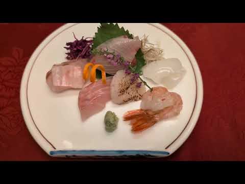Agano, Niigata (新潟県阿賀野市) - Kaiseki dinner at Kansuiro (環翠楼) ryokan 2025 Sep. 12
