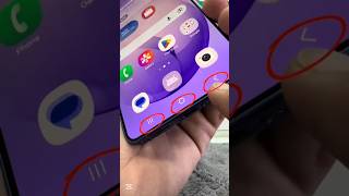 how to use buttons swipe gestures on Samsung #shorts #smartphone #tips