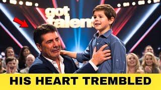 Simon Cowell STOPS Everything After This 12 Year Old's Heartbreaking Performance