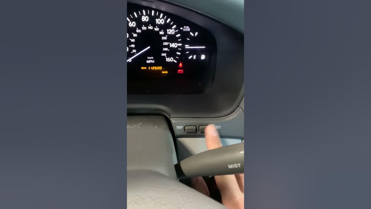 2004 Lexus Ls430 Maintenance Required Light Reset | Shelly Lighting