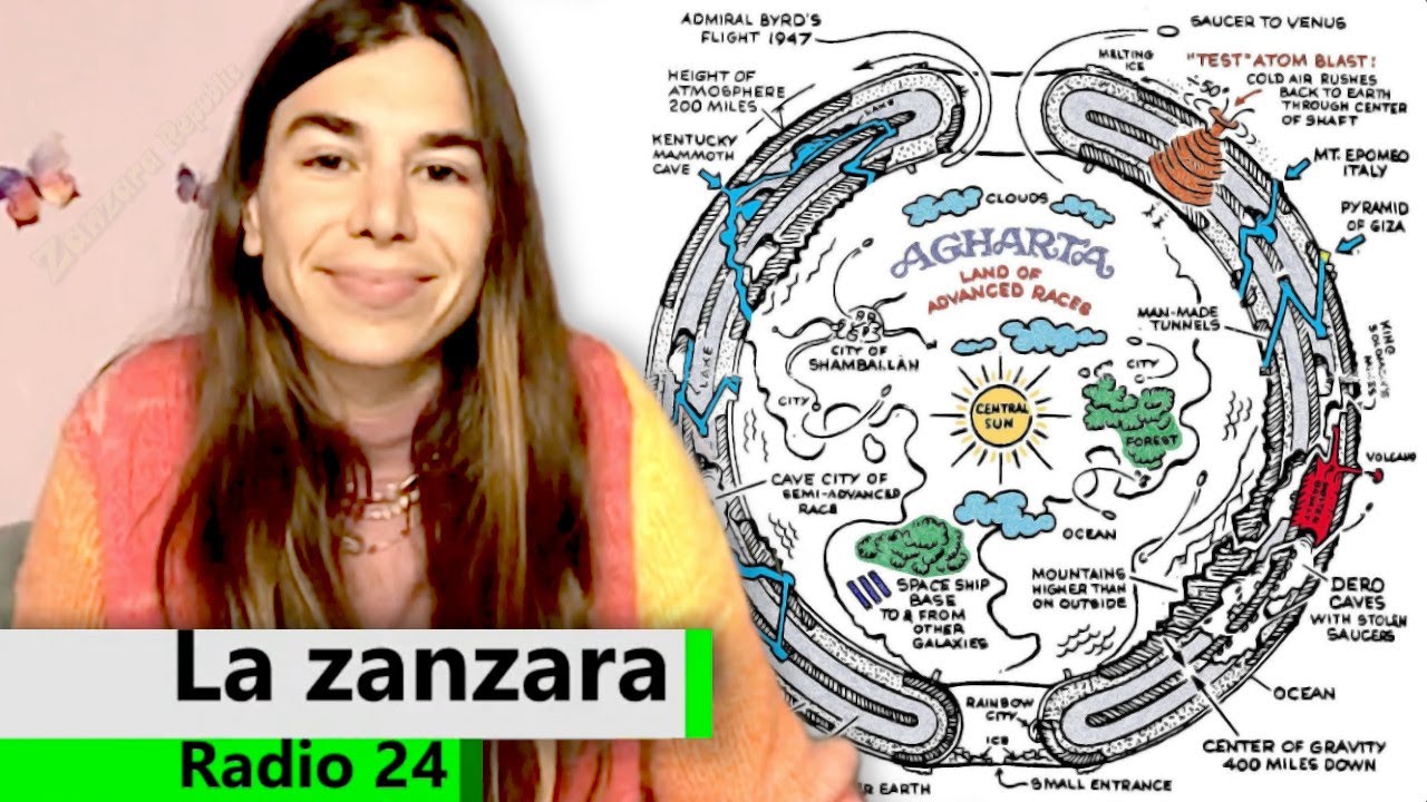 Benedetta del regno di Agartha La Zanzara 17.3.2022 YouTube Benedetta del regno di Agartha La Zanzara 17.3.2022 YouTube