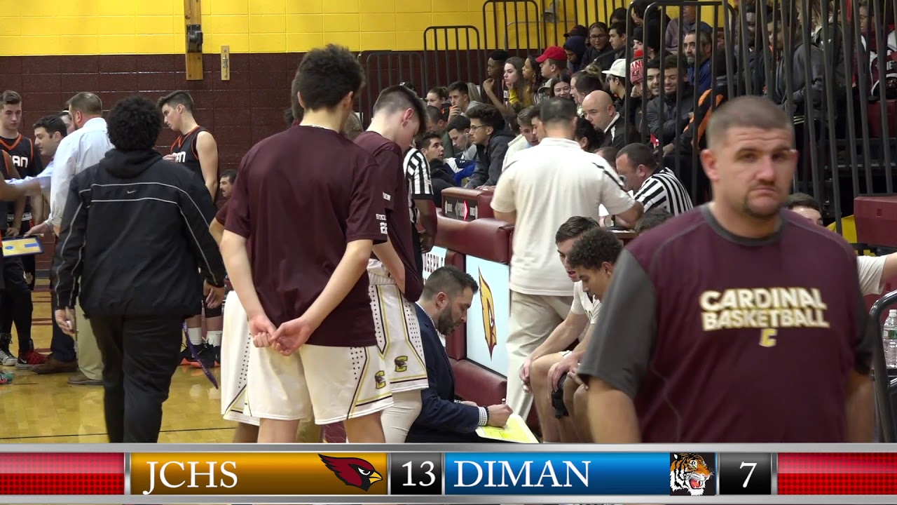 JCHS Boys Basketball vs Diman RVT High School