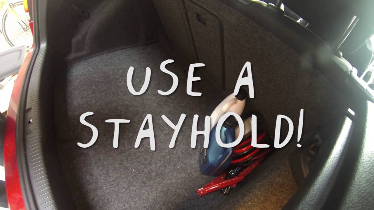 Keeping your car junk organized - STAYHOLD™