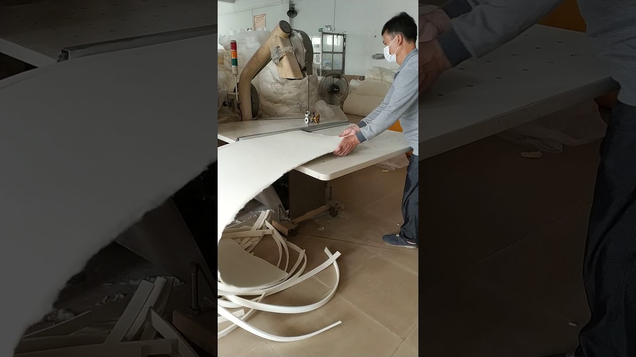 Nomex felt pad cutting