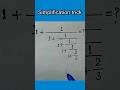 simplification trick #viralvideo #shorts