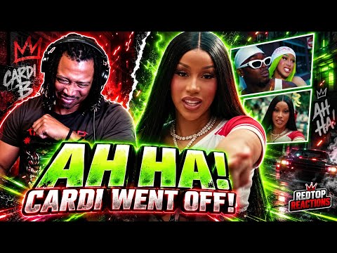 CARDI B IS PETTY & I LOVE IT! 😂🔥 | “AH HA” Music Video Reaction