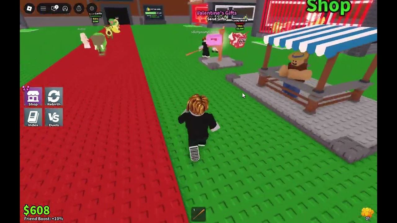 i played steal a brainrot with my bro striker whoever can get more money in 20 mins