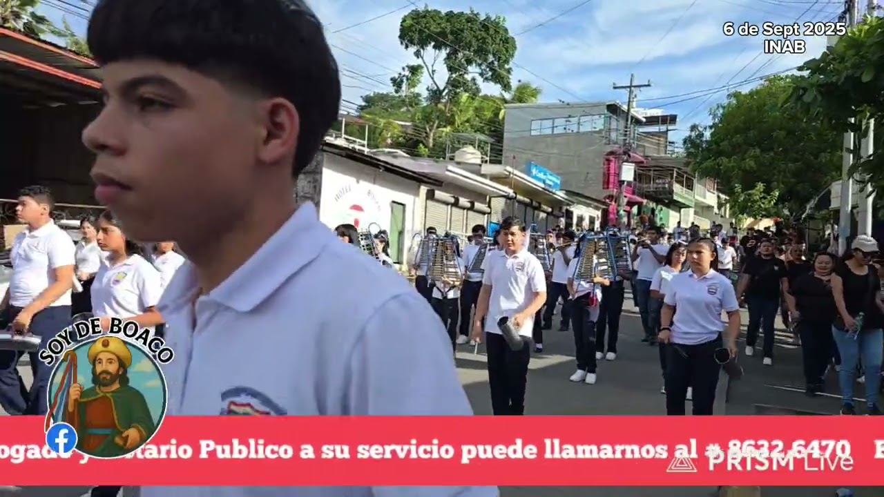 BOACO desfile Patrio 2025 INAB 
