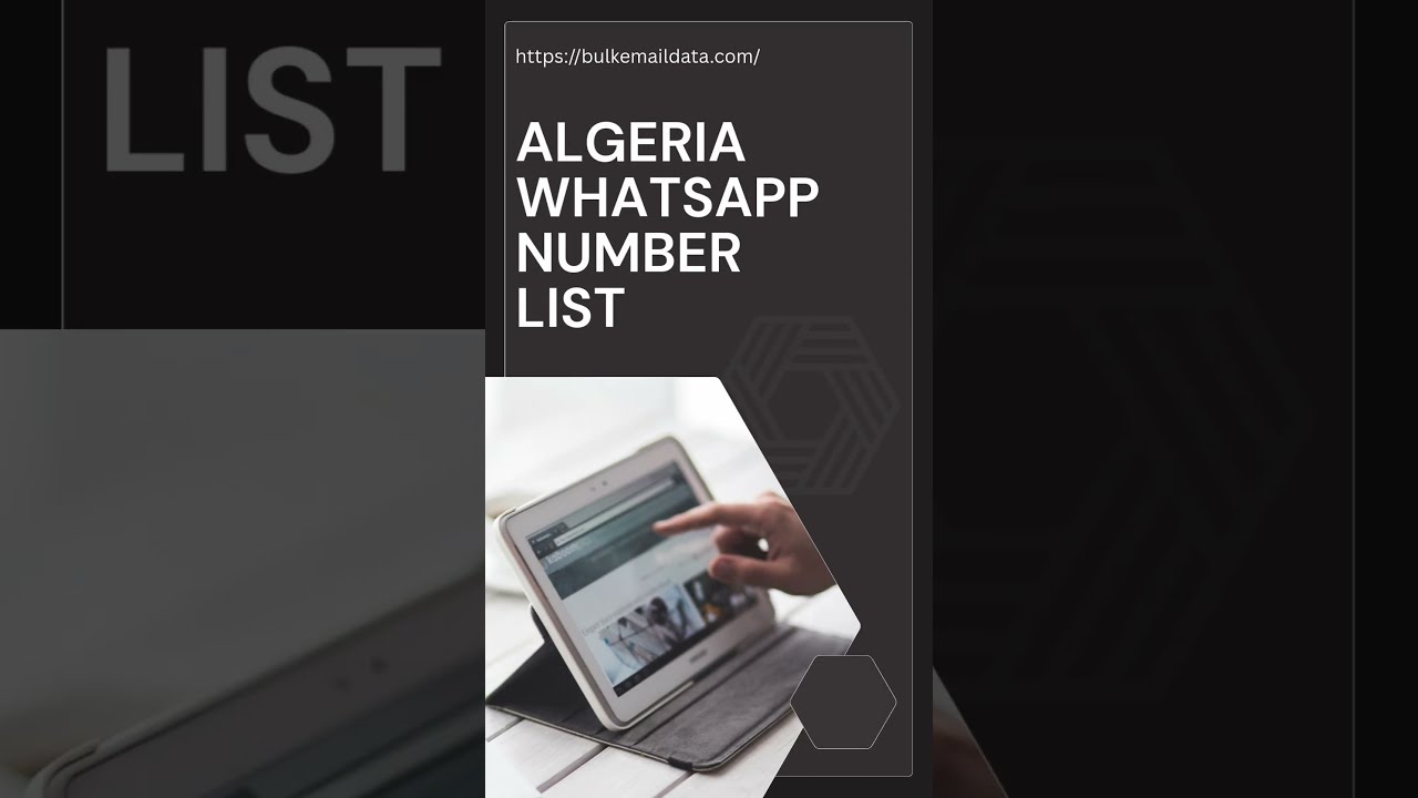Algeria WhatsApp Number List