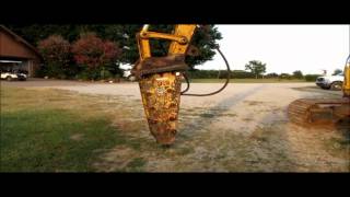 JRB WB140 excavator impact hammer for sale | sold at auction August 27, 2015