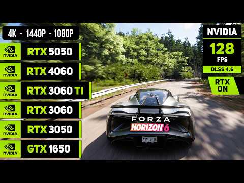 Forza Horizon 6 - Rtx 5050, 4060, 3060 Ti, 3060, 3050, Gtx 1650