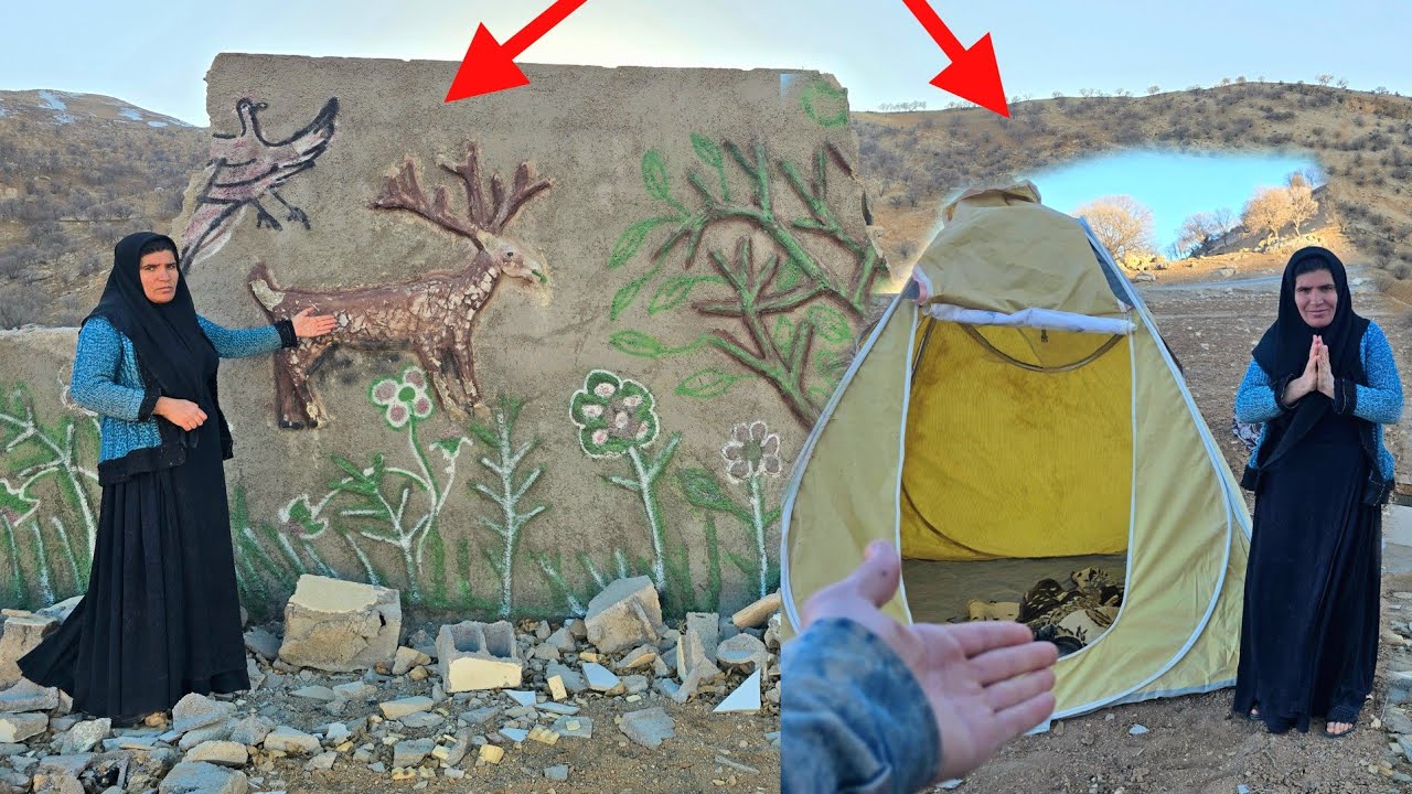 Палатка Амира Мохаммеда: убежище для Сакине в поисках Сьюзен.