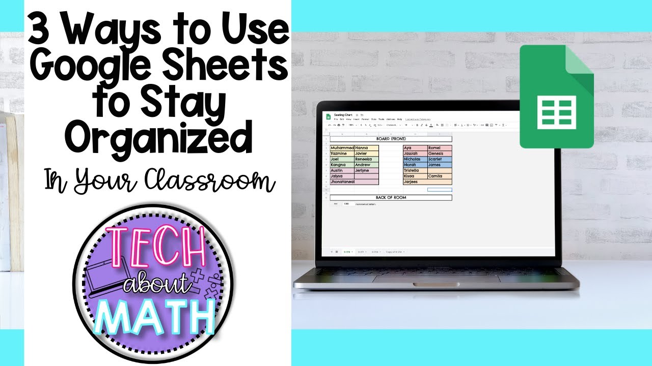 how to organize assignments in google sheets