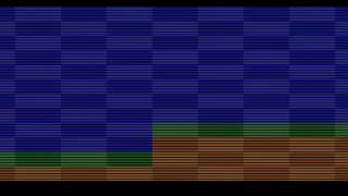 ATARI 2600 Sonic Smooth Horizontal Scrolling 2013 12 08