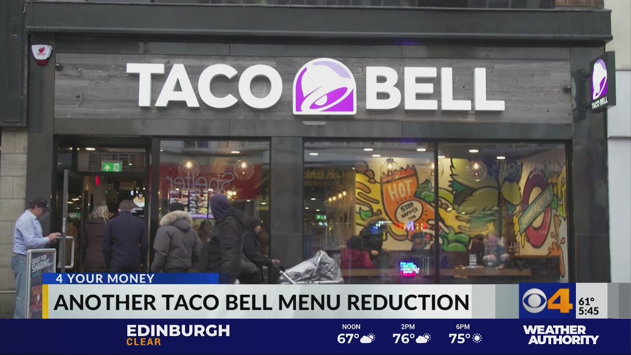 More changes for Taco Bell menu