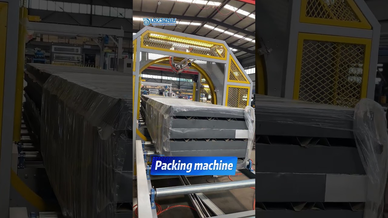 Packaging solutions tailored for sandwich panel production lines 