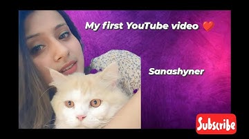 MY FIRST YOUTUBE VIDEO☺️❤️[introducing my YouTube channel ]