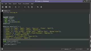 GTK 3 GUI in C pt2