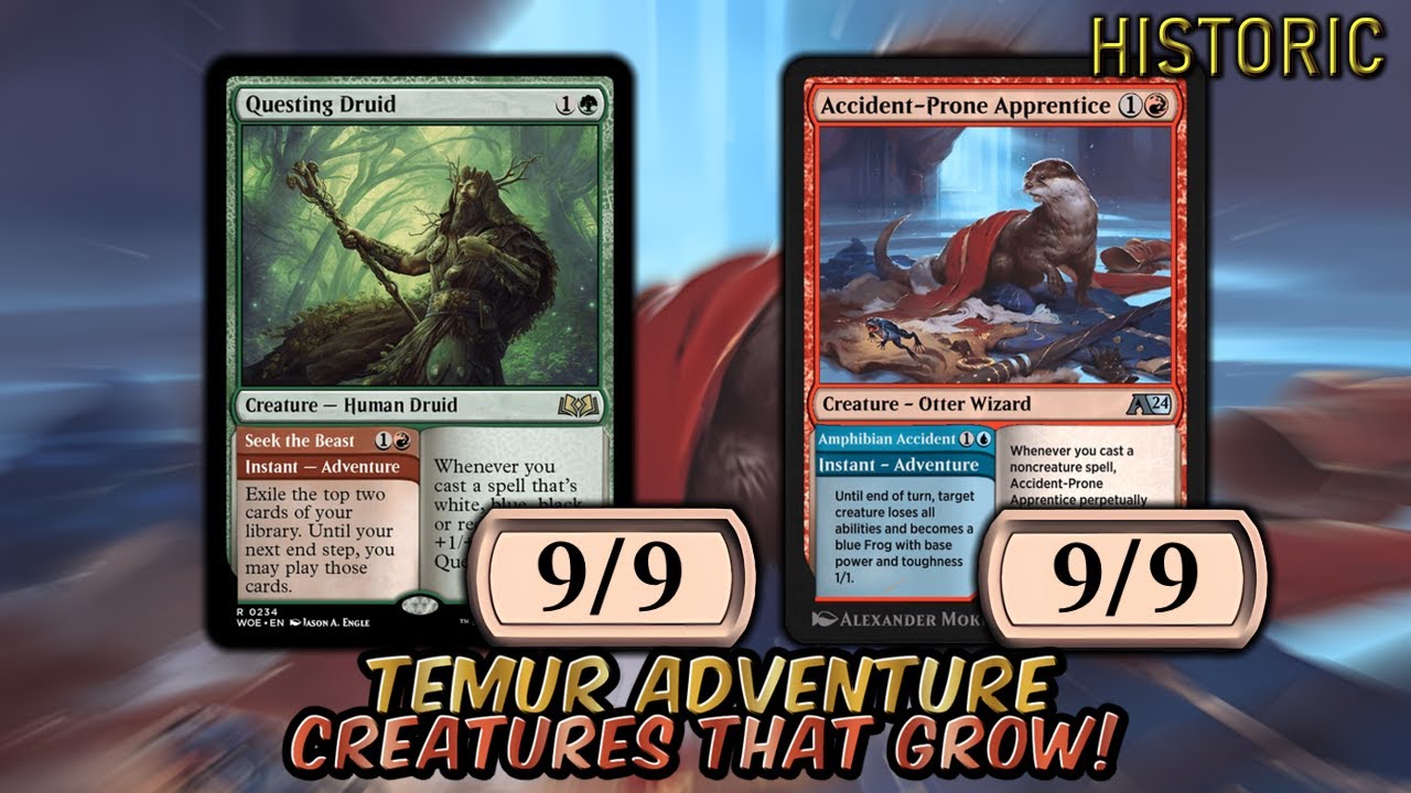 Temur Adventure - They Grow Up So Fast | Historic BO3 Ranked | MTG Arena