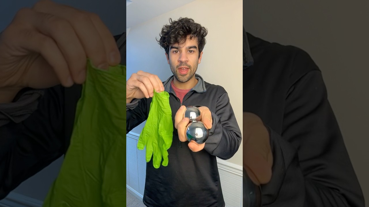 Трюк со стальными шариками