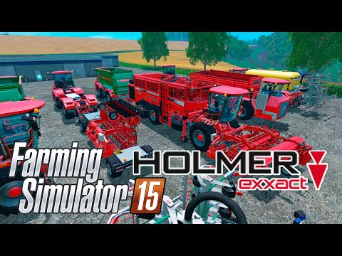 Farming Simulator 15 HOLMER DLC İncelemesi (Şeker Pancarı Hasadı)
