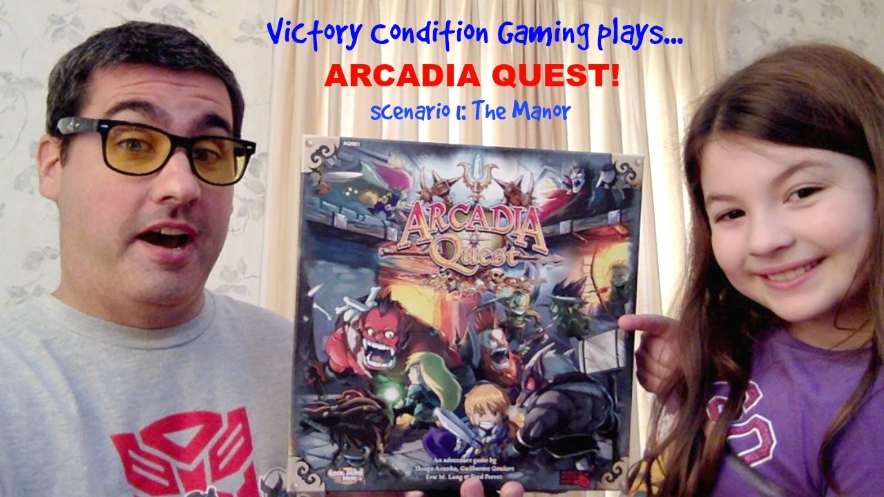 ARCADIA QUEST!!! Scenario 1The Manor play through YouTube