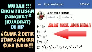 How to make writing to the squared power on a Smartphone screenshot 5