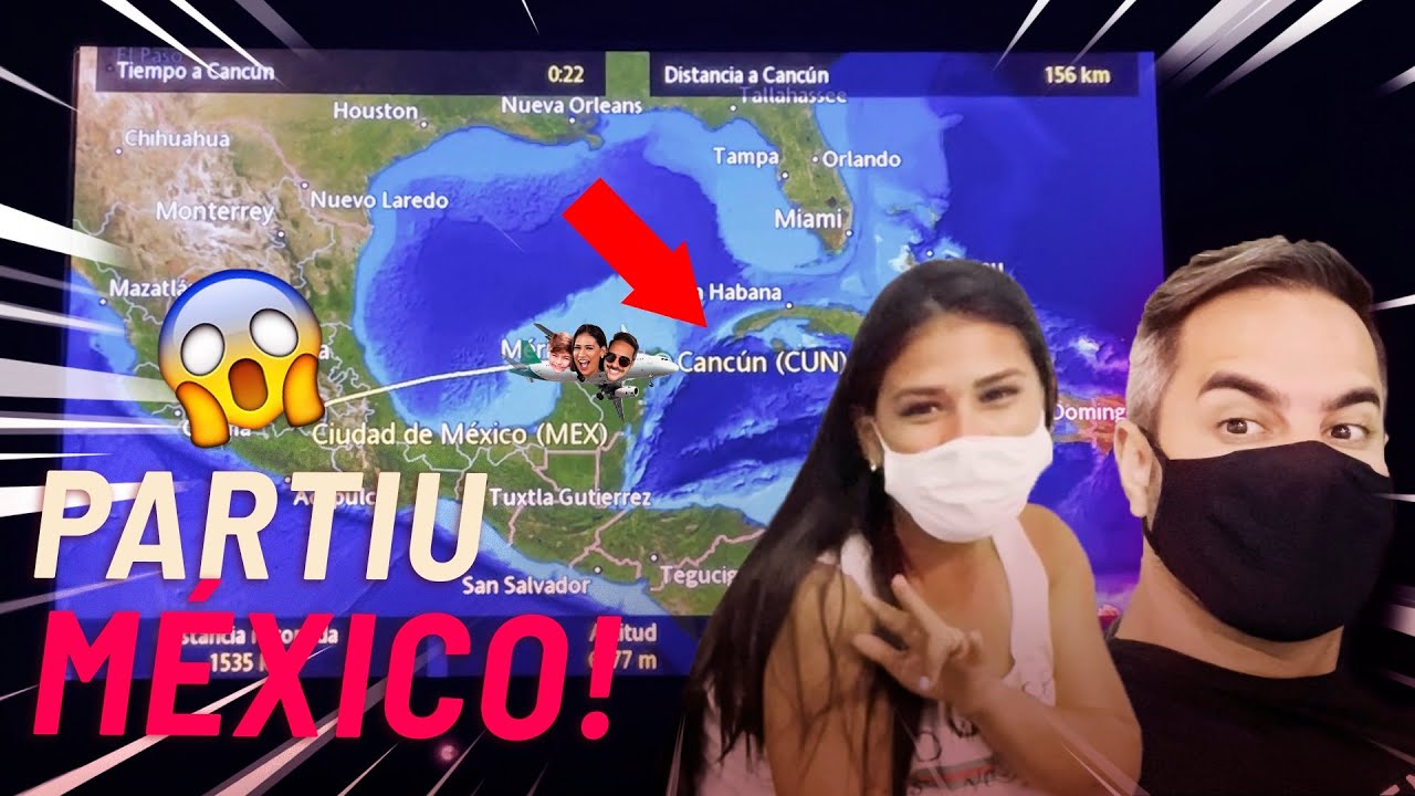 CHEGAMOS EM CANCÚN | Aeroporto + Hotel