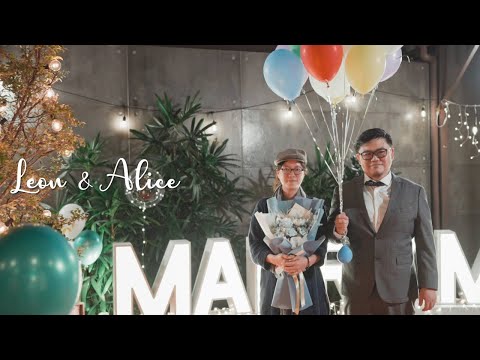 【K麥拉求婚精華】「台南鍋物語」Leon+ Alice 求婚紀錄