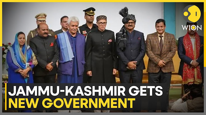 Jammu-Kashmir: Omar Abdullah Takes Oath As Chief Minister, Congress To Provide Outside Support