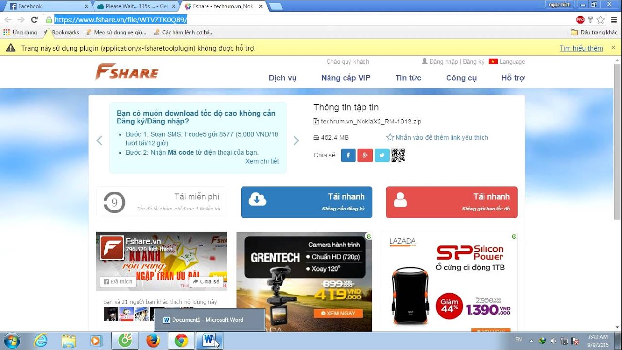 H ng d n get link fshare vn t c cao nh t youtube