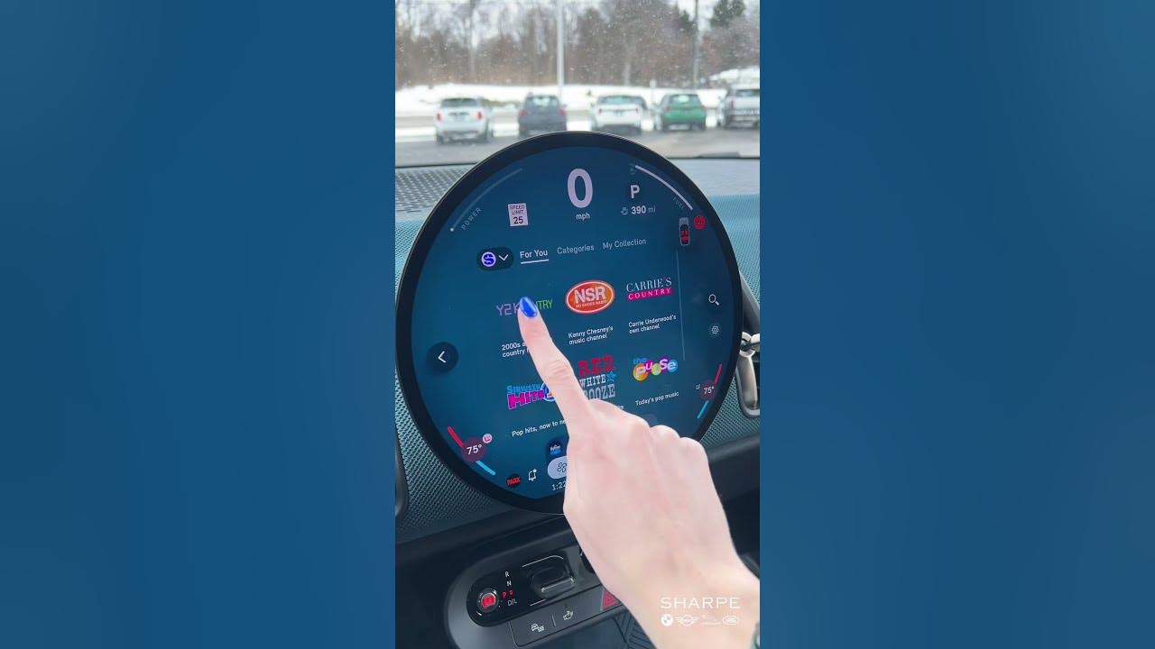 DJ mode in the 2025 MINI Countryman! #mini #miniusa #minicooper #easteregg #suv