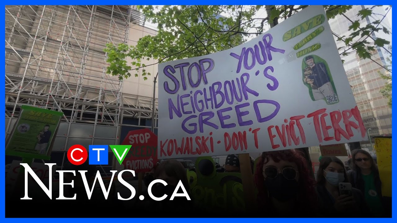 Vancouver tenants rally against eviction notice