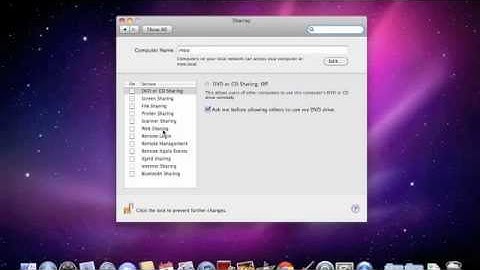 How to Setup localhost on a Mac/ How to setup a website on a Mac Version 10.6.8 and under