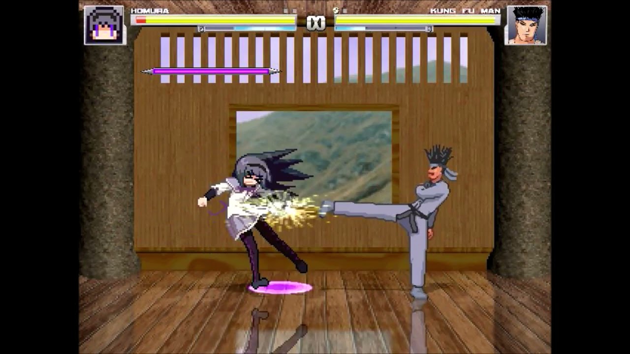 【MUGEN】暁美ほむら　Cyclops beam氏製作